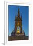 The Albert Memorial in Kensington Gardens at Sundown, London, England, United Kingdom, Europe-Michael Nolan-Framed Photographic Print