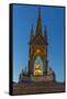 The Albert Memorial in Kensington Gardens at Sundown, London, England, United Kingdom, Europe-Michael Nolan-Framed Stretched Canvas