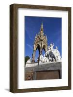 The Albert Memorial, Kensington Gardens, London, England, United Kingdom, Europe-Stuart Black-Framed Photographic Print