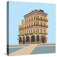 The Albert Pub, Victoria-Claire Huntley-Stretched Canvas