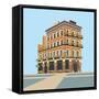 The Albert Pub, Victoria-Claire Huntley-Framed Stretched Canvas