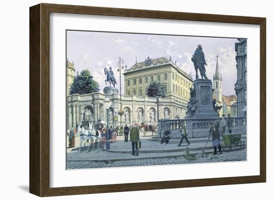 The Albertina, Vienna-Richard Pokorny-Framed Giclee Print