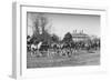 The Albrighton Hounds: A Meet at Stretton, c1903, (1903)-null-Framed Giclee Print
