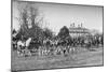 The Albrighton Hounds: A Meet at Stretton, c1903, (1903)-null-Mounted Giclee Print