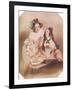 The Album, 1836, (1924)-Alfred Chalon-Framed Giclee Print