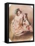 The Album, 1836, (1924)-Alfred Chalon-Framed Stretched Canvas