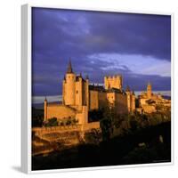 The Alcazar and Cathedral at Sunset, Segovia, Castilla Y Leon, Spain-Ruth Tomlinson-Framed Photographic Print