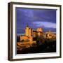 The Alcazar and Cathedral at Sunset, Segovia, Castilla Y Leon, Spain-Ruth Tomlinson-Framed Photographic Print