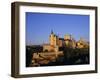 The Alcazar and Cathedral, Segovia, Castilla Y Leon, Spain-Ruth Tomlinson-Framed Premium Photographic Print