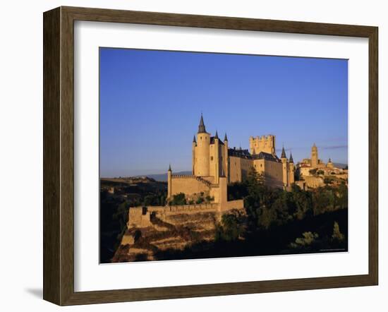 The Alcazar and Cathedral, Segovia, Castilla Y Leon, Spain-Ruth Tomlinson-Framed Photographic Print