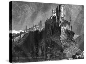 The Alcazar of Segovia, Spain, 19th Century-Harry Fenn-Stretched Canvas