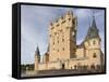 The Alcazar, Segovia, Spain-Walter Bibikow-Framed Stretched Canvas