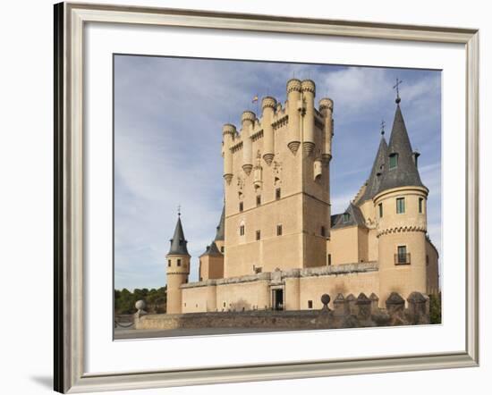 The Alcazar, Segovia, Spain-Walter Bibikow-Framed Photographic Print