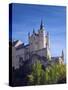 The Alcazar, Segovia, Spain-Walter Bibikow-Stretched Canvas