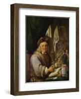 The Alchemist, 1680-David Teniers the Younger-Framed Giclee Print