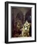 The Alchemist Discovering Phosphorus-Joseph Wright of Derby-Framed Art Print