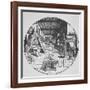 The Alchemist in His Laboratory, from Amphitheatrum Aeternae Sapientiae by Heinrich Kunrath-null-Framed Giclee Print