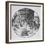 The Alchemist in His Laboratory, from Amphitheatrum Aeternae Sapientiae by Heinrich Kunrath-null-Framed Giclee Print