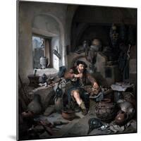 The Alchemist in His Workshop by Cornelis Bega-Fine Art-Mounted Photographic Print