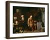 The Alchemist (Oil on Canvas)-David III Ryckaert-Framed Giclee Print