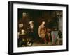 The Alchemist (Oil on Canvas)-David III Ryckaert-Framed Giclee Print