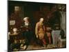 The Alchemist (Oil on Canvas)-David III Ryckaert-Mounted Giclee Print