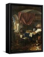The Alchemist's Laboratory-Thomas Wyck-Framed Stretched Canvas