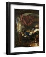 The Alchemist's Laboratory-Thomas Wyck-Framed Giclee Print