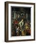 The Alchemist's Workshop, 1570-Jan van der Straet-Framed Premium Giclee Print