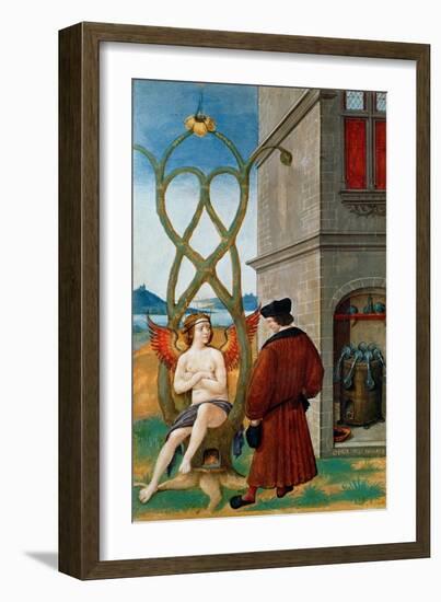 The Alchemist Talking with Nature-Jean Perreal-Framed Giclee Print