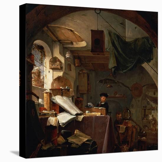 The Alchemist-Thomas Wyck-Stretched Canvas