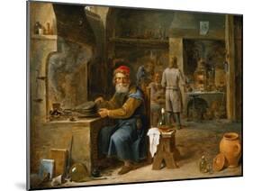 The Alchemist-David Teniers the Younger-Mounted Giclee Print