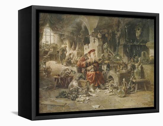 The Alchemist-Max Fuhrmann-Framed Stretched Canvas