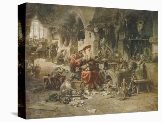 The Alchemist-Max Fuhrmann-Stretched Canvas