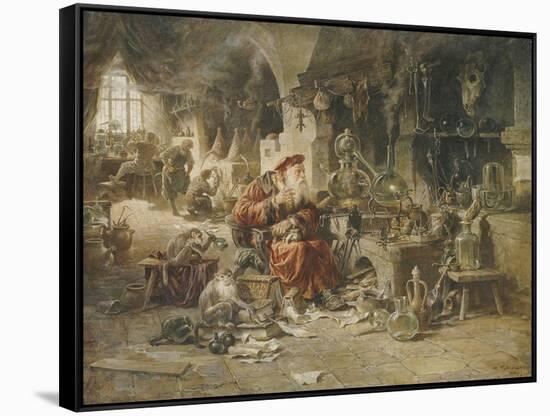 The Alchemist-Max Fuhrmann-Framed Stretched Canvas