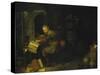 The Alchemist-David Ryckaert III-Stretched Canvas