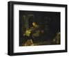 The Alchemist-David Ryckaert III-Framed Giclee Print