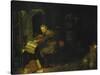 The Alchemist-David Ryckaert III-Stretched Canvas