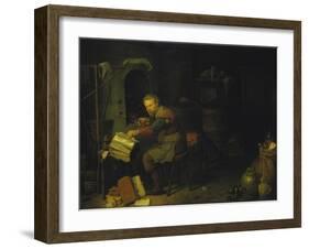 The Alchemist-David Ryckaert III-Framed Giclee Print