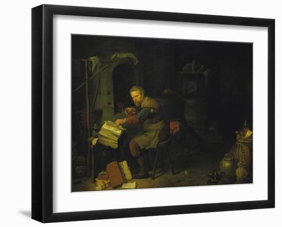 The Alchemist-David Ryckaert III-Framed Giclee Print