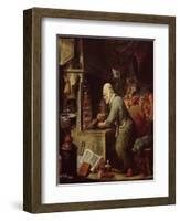 The Alchemist-David Teniers the Younger-Framed Giclee Print