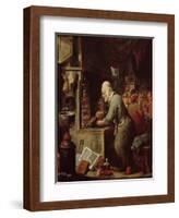 The Alchemist-David Teniers the Younger-Framed Giclee Print