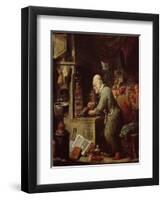 The Alchemist-David Teniers the Younger-Framed Giclee Print