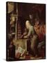 The Alchemist-David Teniers the Younger-Stretched Canvas