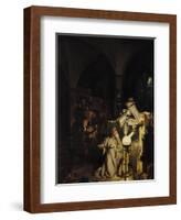 The Alchymist, 1771-Joseph Wright of Derby-Framed Giclee Print