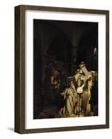 The Alchymist, 1771-Joseph Wright of Derby-Framed Giclee Print