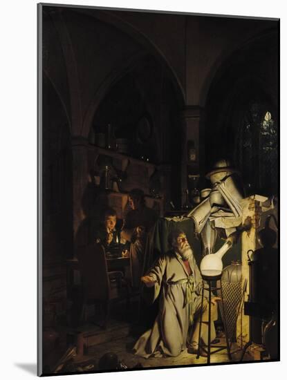 The Alchymist, 1771-Joseph Wright of Derby-Mounted Giclee Print