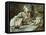 The Alcoholic, Father Mathias; a La Boutique, Chateau Du Bosc: Le Buveur, Le Pere Mathias, 1882-Henri de Toulouse-Lautrec-Framed Stretched Canvas