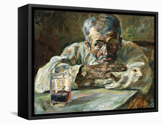 The Alcoholic, Father Mathias-Henri de Toulouse-Lautrec-Framed Stretched Canvas