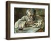 The Alcoholic, Father Mathias-Henri de Toulouse-Lautrec-Framed Premium Giclee Print